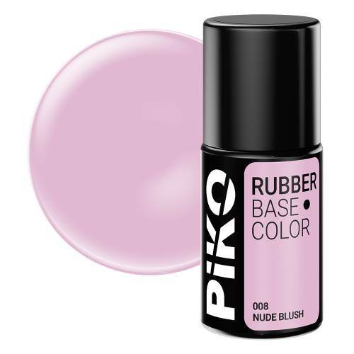 Baza Piko Rubber - Base Color - 7 ml - 008 Nude Blush
