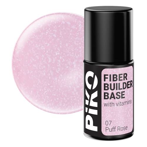 Fiber builder base cu Vitamine - Piko - 7 ml - Puff Rose