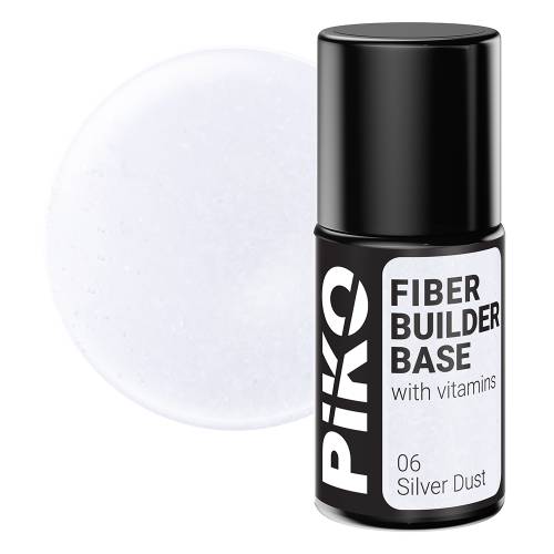 Fiber builder base cu Vitamine - Piko - 7 ml - Silver Dust