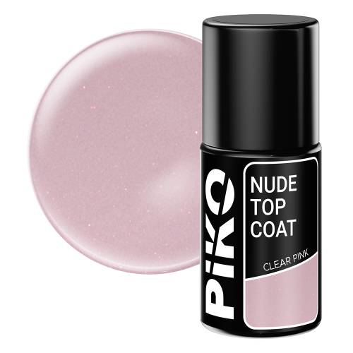 Top coat Piko - Nude Top - 7 ml - Clear Pink