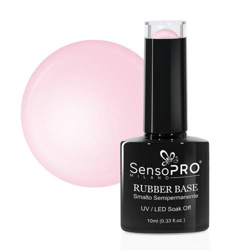 Rubber Base Gel SensoPRO Milano 10ml - #20 Graceful Pink