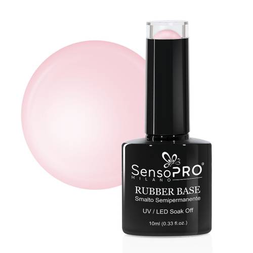 Rubber Base Gel SensoPRO Milano 10ml - #46 Exclusive Pink