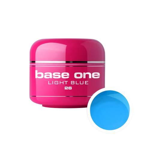 Gel UV color Base One - 5 g - light blue 26