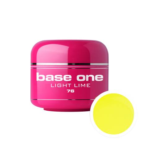 Gel UV color Base One - 5 g - light lime 76