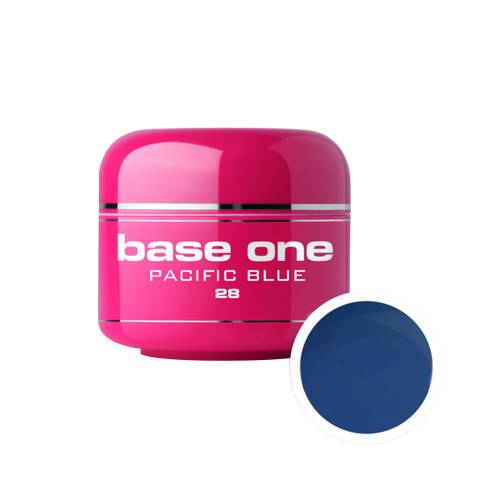 Gel UV color Base One - 5 g - pacific blue 28