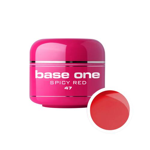 Gel UV color Base One - 5 g - spicy red 47