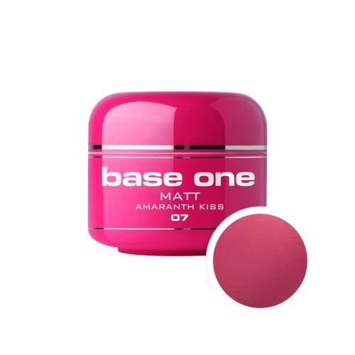 Gel UV color Base One - Matt - amaranth kiss 07 - 5 g