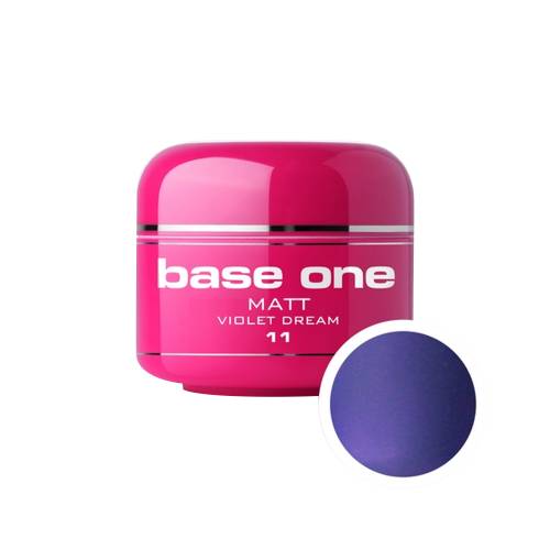 Gel UV color Base One - Matt - violet dream 11 - 5 g