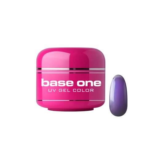 Gel UV color Base One - Metallic - deep plum 46 - 5 g