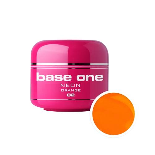 Gel UV color Base One - Neon - orange 02 - 5 g