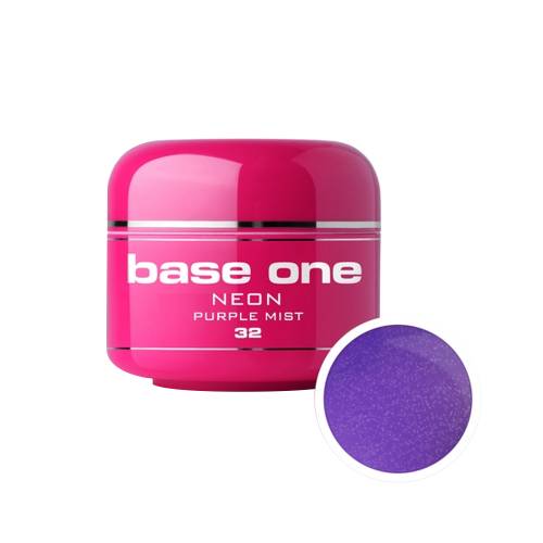 Gel UV color Base One - Neon - purple mist 32 - 5 g