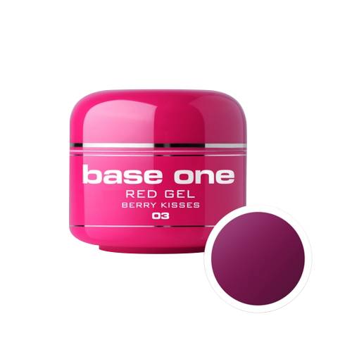Gel UV color Base One - Red - berry kisses 03 - 5 g