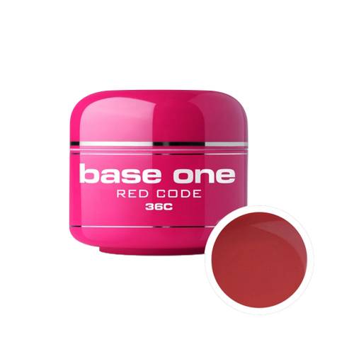Gel UV color Base One - Red code - 36c - 5 g