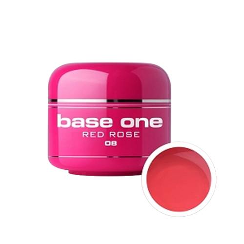 Gel UV color Base One - red rose 08 - 5 g