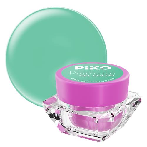 Gel UV color Piko - Premium - 030 Soft Turquoise - 5 g