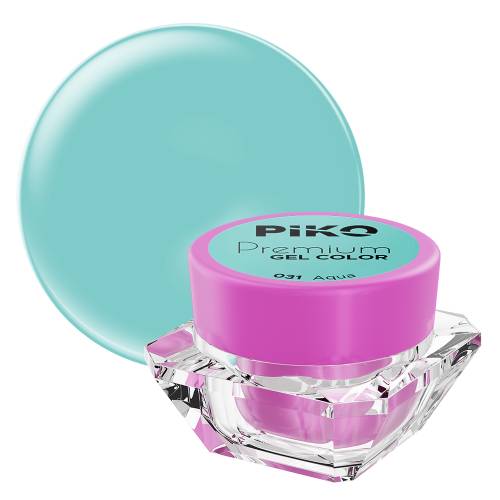 Gel UV color Piko - Premium - 031 Aqua - 5 g