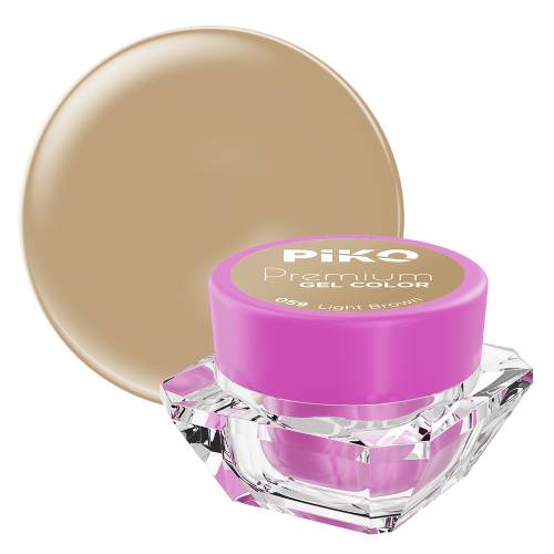 Gel UV color Piko - Premium - 059 Light Brown - 5 g
