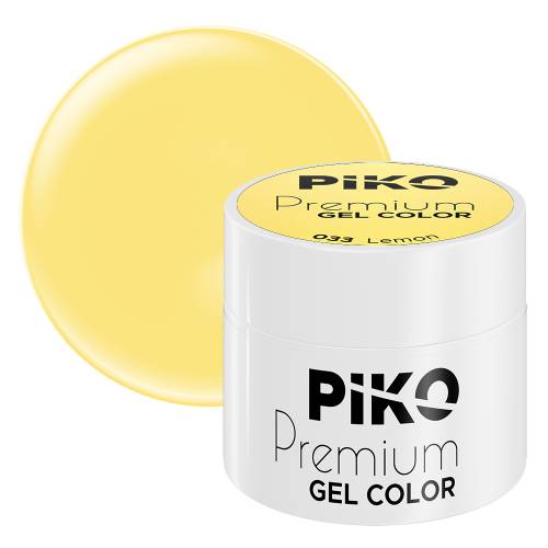 Gel UV color Piko - Premium - 5 g - 033 Lemon