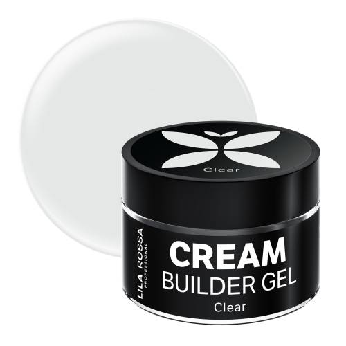 Gel de constructie - Lila Rossa - Cream Builder Gel - Clear - 50 g