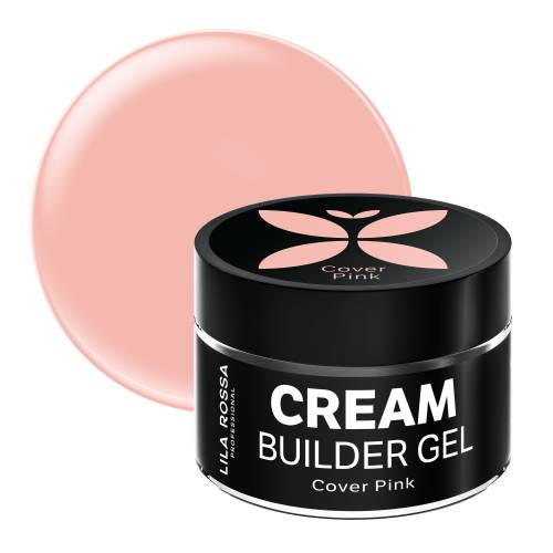 Gel de constructie - Lila Rossa - Cream Builder Gel - Cover Pink - 50 g