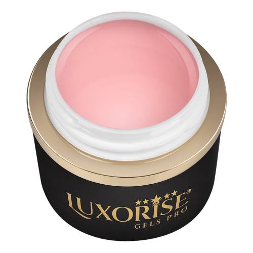 Gel UV Constructie Unghii RevoFlex LUXORISE 30ml - Milky Pink