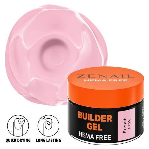 Hema Free gel de constructie unghii Zenail French Pink 15 g