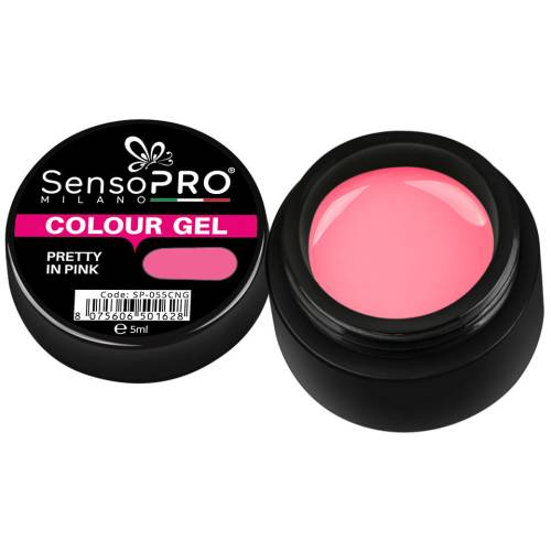 Gel UV Colorat Pretty in Pink 5ml - SensoPRO Milano
