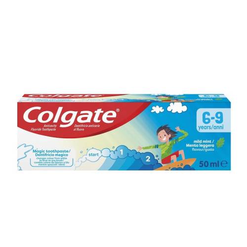Colgate mild mint pasta de dinti pentru copii 6-9 ani