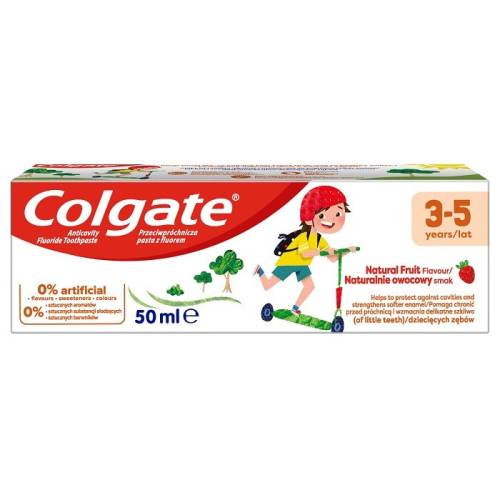 Colgate natural fruit pasta de dinti pentru copii 3-5 ani