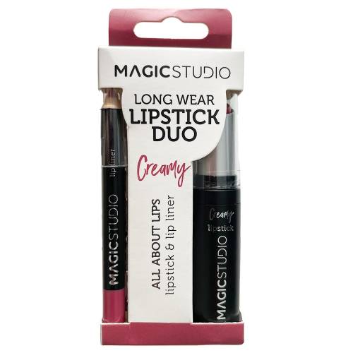 Ruj si creion de buze Magic Studio - Creamy - nr 3 - burgundy