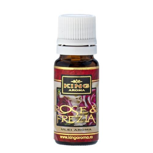 Ulei aromaterapie King Aroma - Trandafir & Frezie - 10 ml