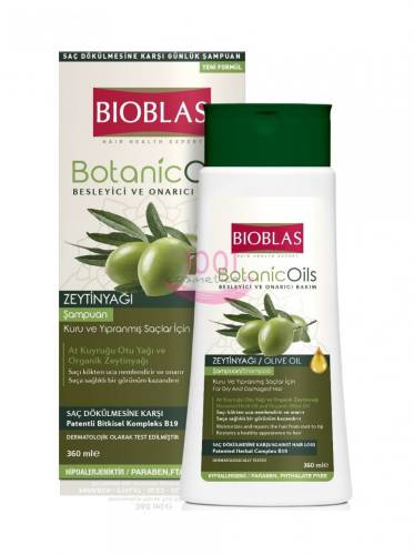 Bioblas botanic oils sampon nutritiv si hranitor cu extract de ulei de masline