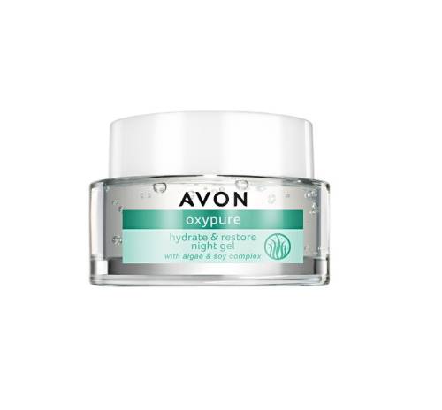 Avon oxypure hydrate restore night gel de noapte hidratant si regenerant