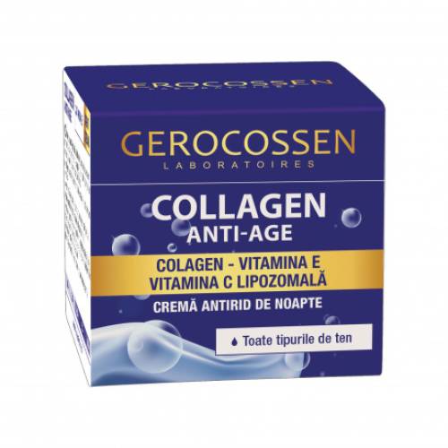 Gerocosen collagen anti age crema antirid de noapte