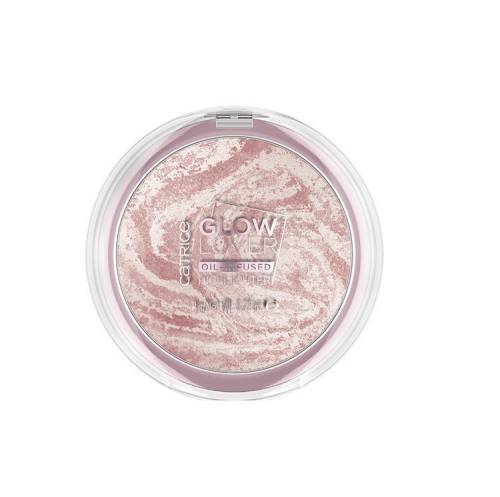 Catrice glow lover oil infused highlighter glowing peony 010