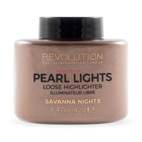 Makeup revolution pearl lights loose highligter savanna nights iluminator pudra