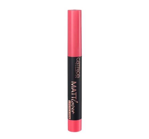 Catrice mattlover lipstick pen ruj tip creion mat tomato red is fab 020