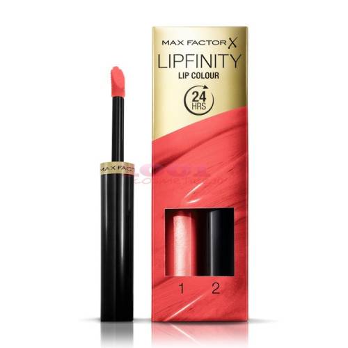Max factor lipfinity lip colour ruj de buze rezistent 24h just bewtiching 146