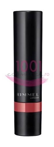 Rimmel london lasting finish extreme ruj de buze rezistent hella pink 100