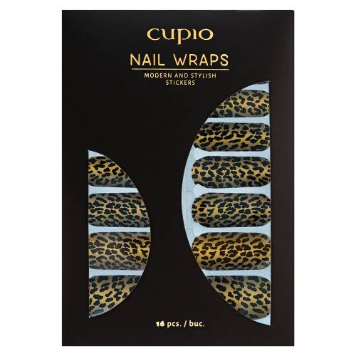 Sticker pentru unghii Nail Wrap Cupio - Fierce Feline