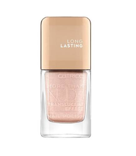 Catrice more than nude translucent effect lac de unghii glitter is the answer 02