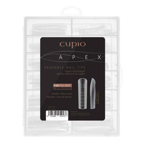 Tipsuri reutilizabile Cupio - Apex 50% 120buc