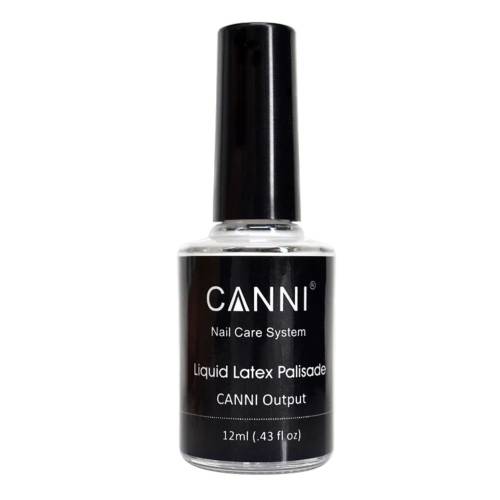 Latex lichid pentru unghii - Canni - 12 ml - alb