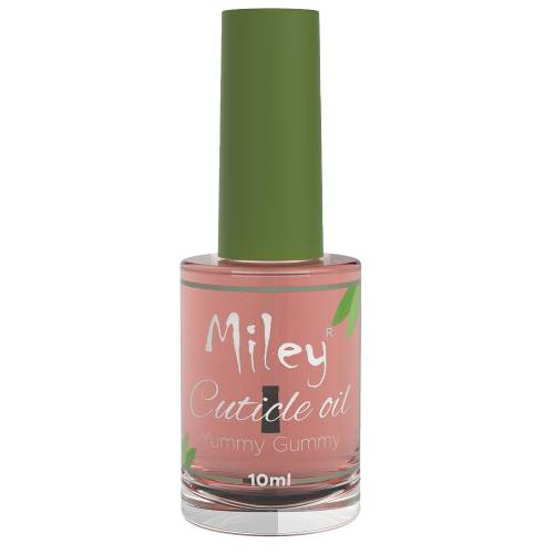 Ulei cuticule cu pensula - Miley - aroma Yummy Gummy - 10 ml