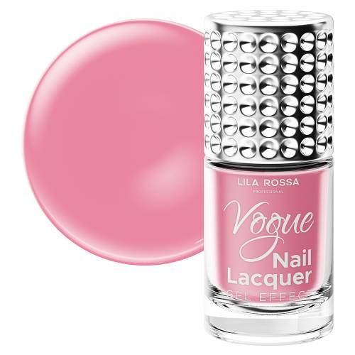 Lac de unghii - Lila Rossa - Vogue - gel effect - 10 ml - Pink