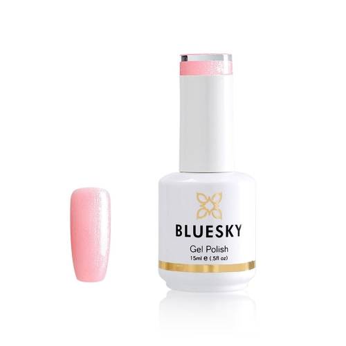 Bluesky lac de unghii semipermanent grapefruit sparkle