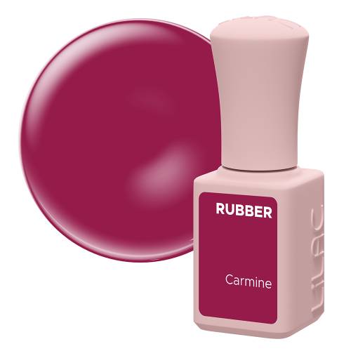 Oja semipermanenta Lilac Rubber Carmine 6 g