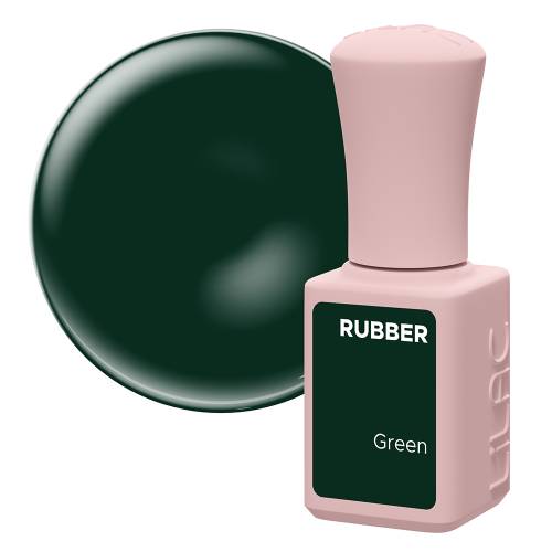 Oja semipermanenta Lilac Rubber Green 6 g