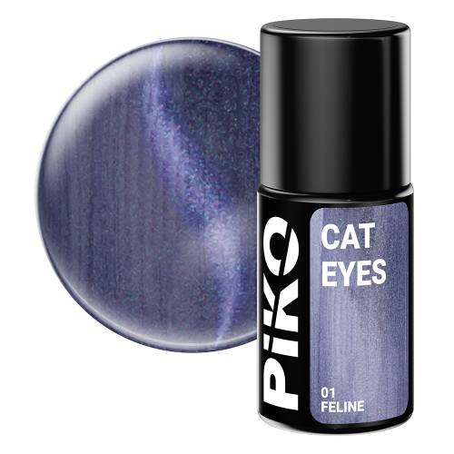 Oja semipermanenta - Piko - 7 ml - Cat Eyes - 01 Feline