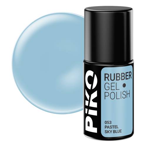 Oja semipermanenta Piko - Rubber - 7 ml - 053 Pastel Sky Blue